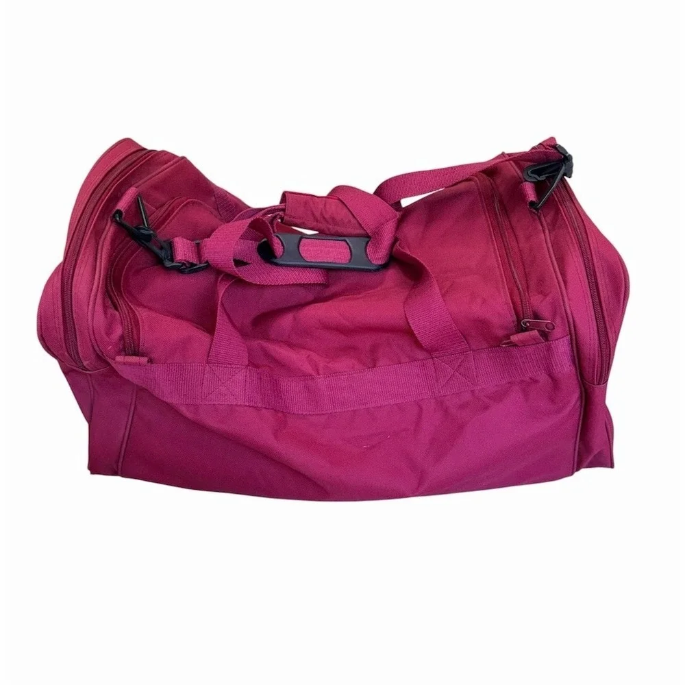 Vintage Ducks Unlimited Texas A&M Aggies Maroon Duffle Bag Gym Travel Luggage